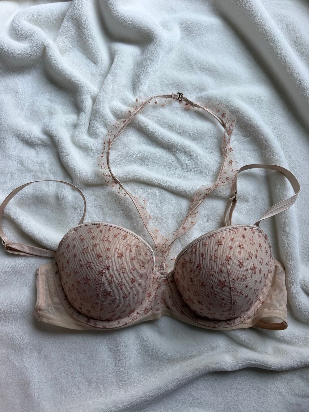 NWOT Victoria’s Secret Lined Demi Bra Sz 34C